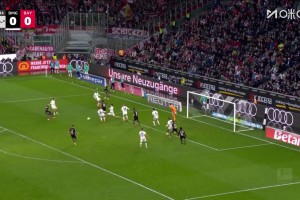 拜仁1-0領先門興，基米希門前2連射破門