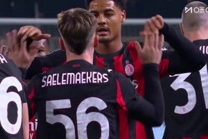 米蘭客場取得領先！薩56外圍遠射貼地斬破門！鈴木彩艷撲救不及！